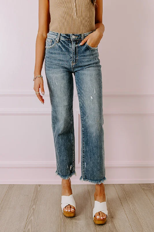 Risen Scarlett High Waist Jean In Dark Wash