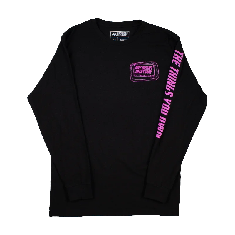 Fight Club Long Sleeve T-Shirt Black