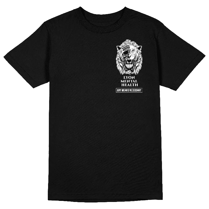 Lyon Spiral T-Shirt Black