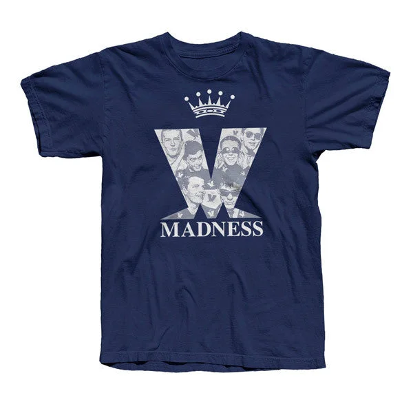 M Faces Navy T-Shirt