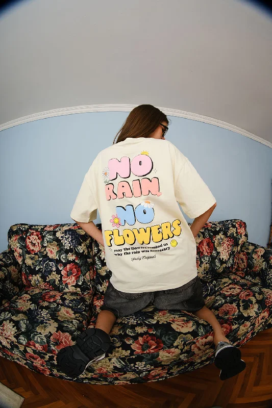 No Rain No Flower Oversized T-shirt