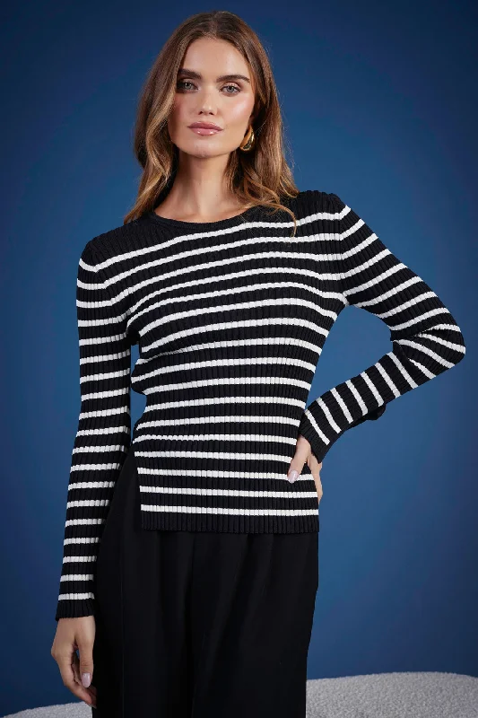 Athenee Stripe Sweater