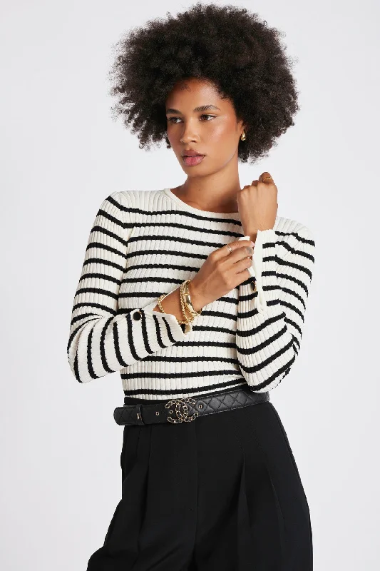 Athenee Stripe Sweater