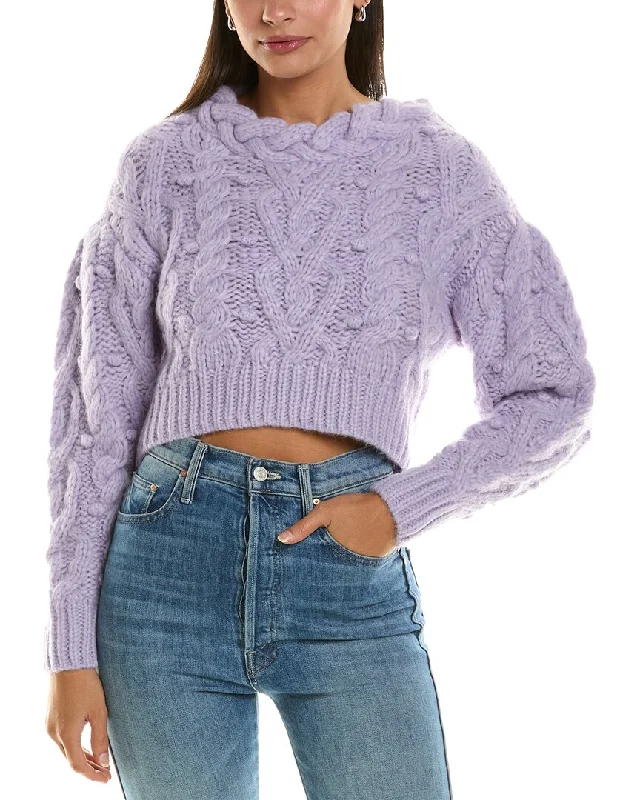 LoveShackFancy Galiona Alpaca & Wool-Blend Sweater