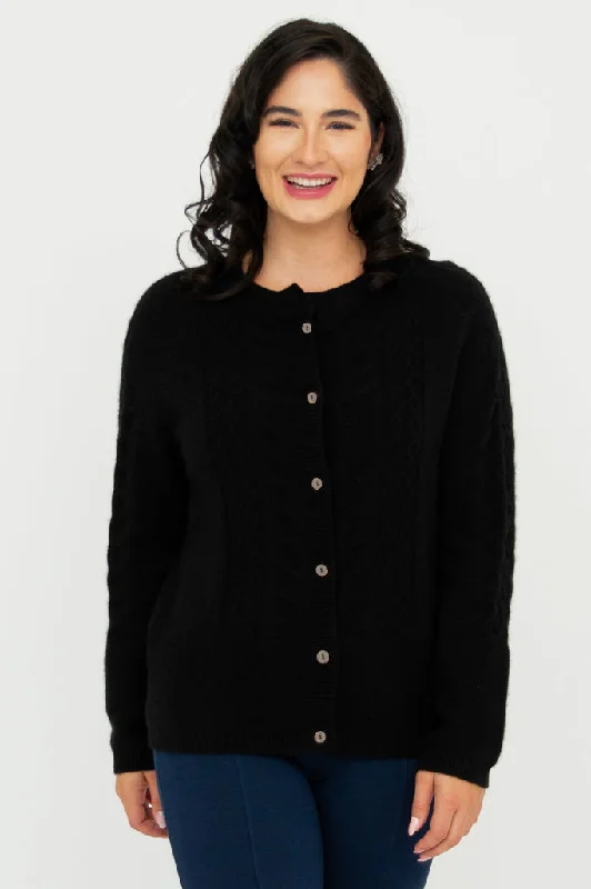 Persimmon Sweater, Black, Cashmere