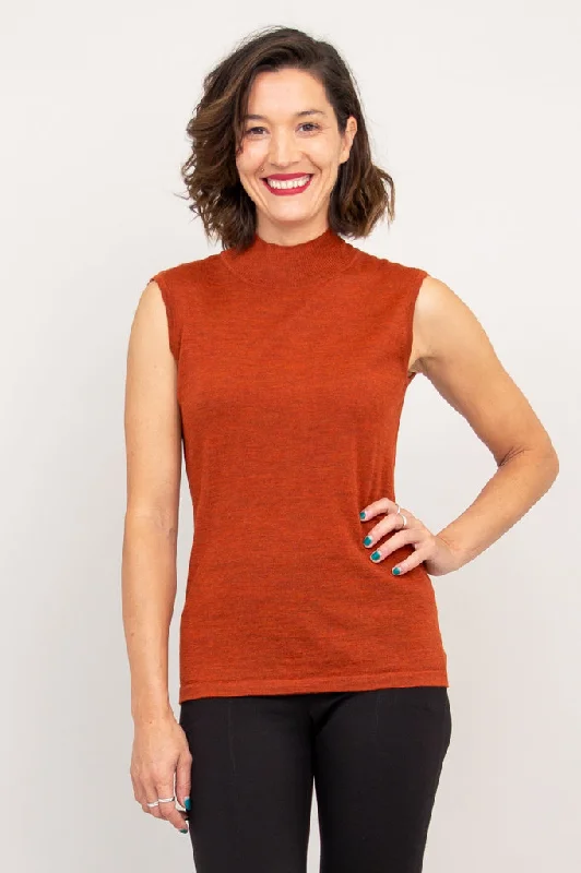 Rita Sweater, Copper, Merino Wool