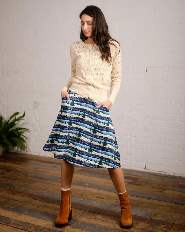 Annabel Skirt in Alpine Print