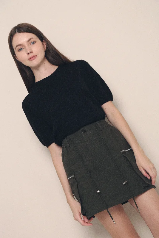 Piper Utility Skirt Olive