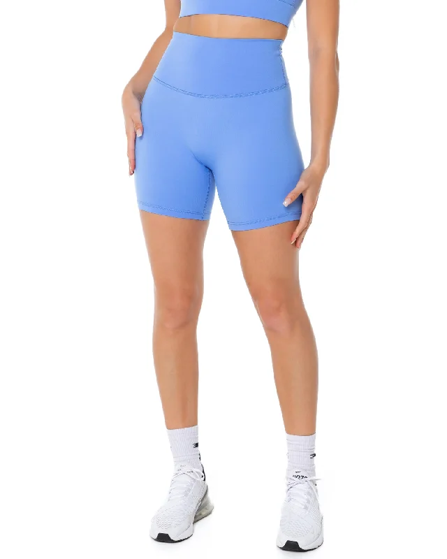 Aura Scrunch Shorts - Powder Blue