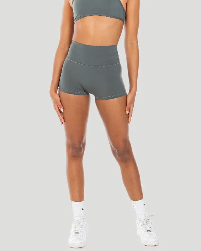 Aura SF Micro Shorts - Cloud Grey