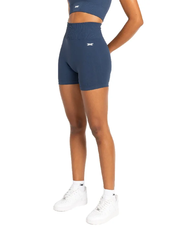 Elite Seamless V2 Shorts - Navy