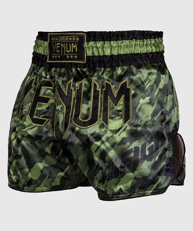 Venum Tecmo Muay Thai Shorts - Khaki